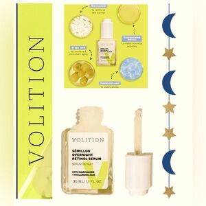 Sémillon Overnight Retinol Serum
VOLITION
BRAND NEW
FANTASTIC RESULTS